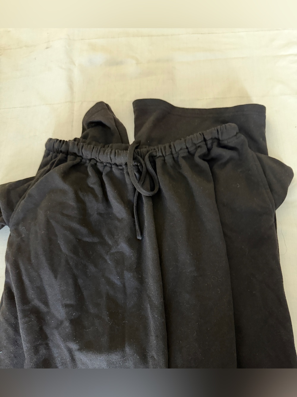 SHEIN Black Drawstring Waist Jogger Pants